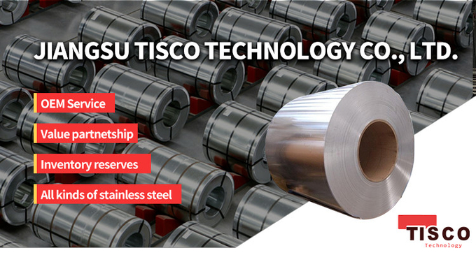 Prodotti metallici Co., controllo di qualità 0 di Jiangsu TISCO Hongwang della srl