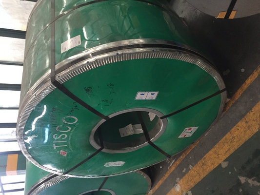 Striscia laminata a freddo ASTM 201 della bobina di acciaio inossidabile 304 316 410 430 metallo 3mm