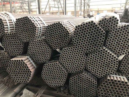 IL ms ERW ha saldato il nero ASTM A53 del tubo del acciaio al carbonio/carbonio 1387 delle BS 16mm