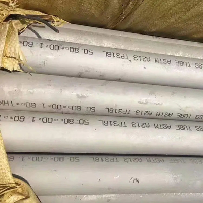 Tubo senza cuciture 20mm 316l 310s 304 2B di acciaio inossidabile di profili